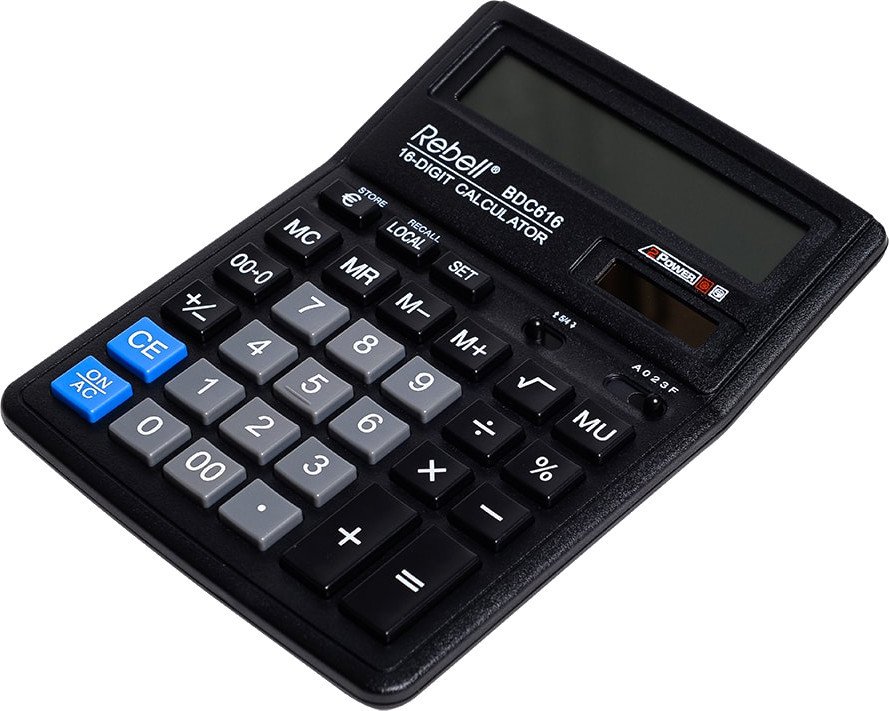 

Бухгалтерский калькулятор Rebell BDC616 BX