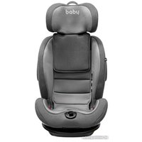 Детское автокресло Baby Prestige EvolutionFix (темно-серый)