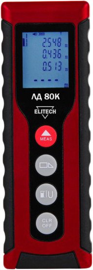 

Лазерный дальномер ELITECH ЛД 80К