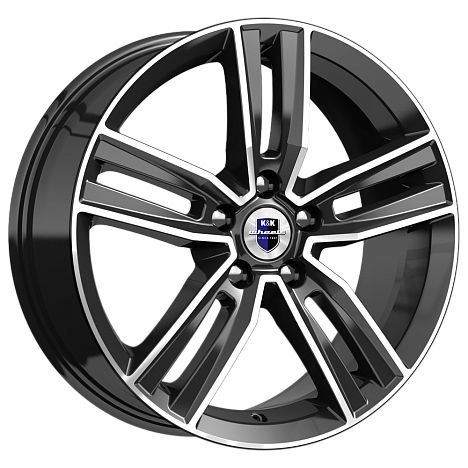 

Литые диски K&K Танаис (KC750) 18x7" 5x114.3мм DIA 67.1мм ET 50мм алмаз черный