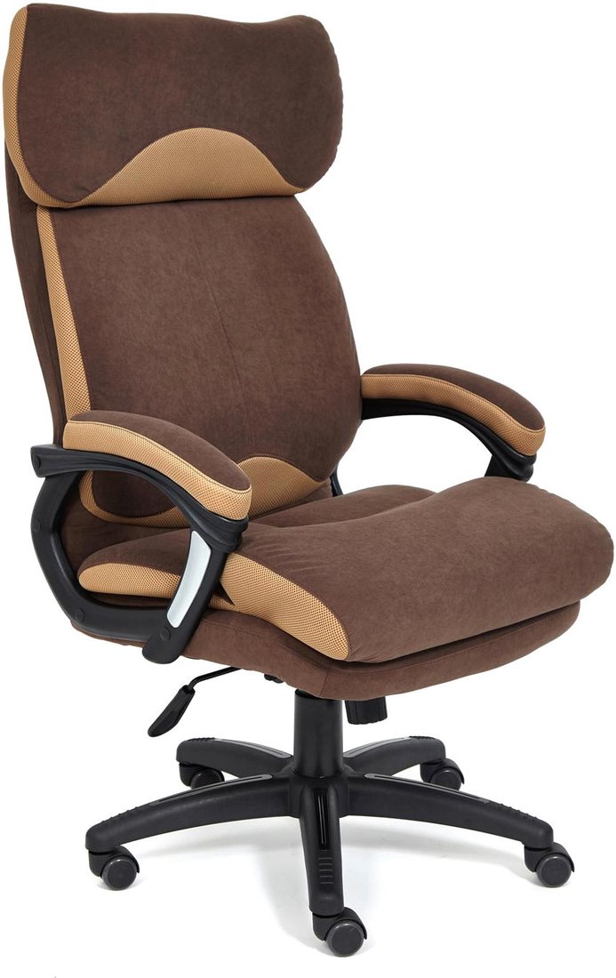 

Офисное кресло TetChair Duke (флок/ткань, коричневый/бронзовый)