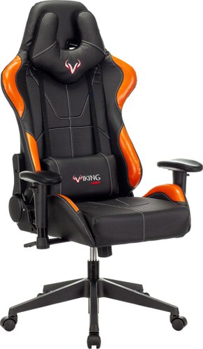 Игровое (геймерское) кресло Zombie Viking 5 Aero (черный/оранжевый)