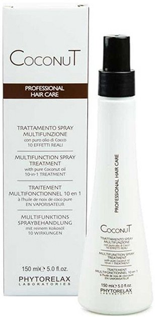 

Спрей Phytorelax С кокосовым маслом многофункциональный защитный 10 в 1 150 мл