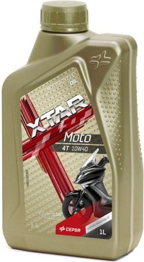 

Моторное масло CEPSA Xtar Moto 4T 10W-40 1л