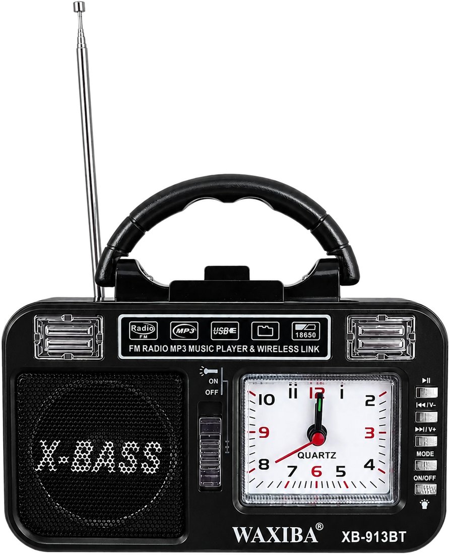 

Радиоприемник Waxiba XB-913BT (черный)