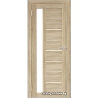 Межкомнатная дверь Юни Бона 04 70x200 (дуб сонома/матовое стекло)