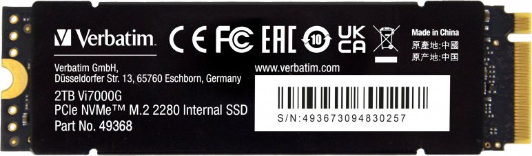 

SSD Verbatim Vi7000G 2TB 49368