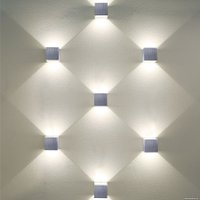 Уличный настенный светильник Elektrostandard 1548 Techno LED (алюминий)