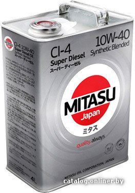 Моторное масло Mitasu MJ-222 10W-40 4л