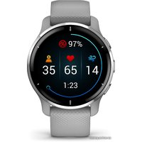 Умные часы Garmin Venu 2 Plus (серебристый/серый)