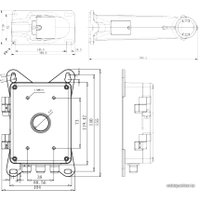 Крепление для камер видеонаблюдения Hikvision DS-1602ZJ-BOX