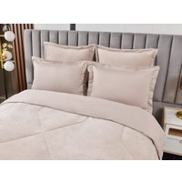 Семейный комплект постельного белья Sofi De MarkO Энрике 7Е Кт-7Е-Эн7м (кремовый)