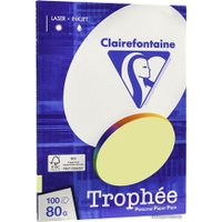 Офисная бумага Clairefontaine Trophee A4 80 г/кв.м 100 л 4107C (светло-желтый)