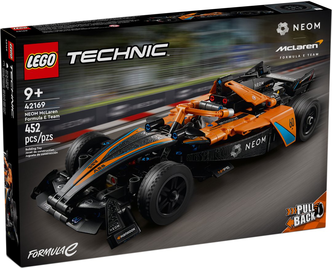 

Конструктор LEGO Technic 42169 NEOM McLaren Formula E Race Car