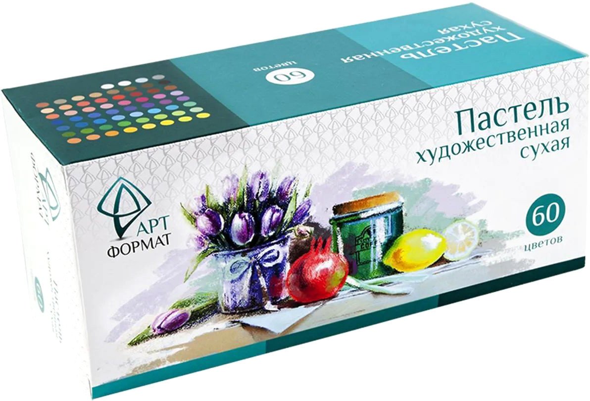 

Набор сухой пастели АртФормат AF13-071-04 (60 цв)
