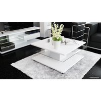 Журнальный столик Трия Diamond тип 1 (белый глянец)