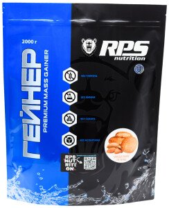 

Гейнер RPS Nutrition Premium Mass Gainer (миндальное печенье, 2000 г)