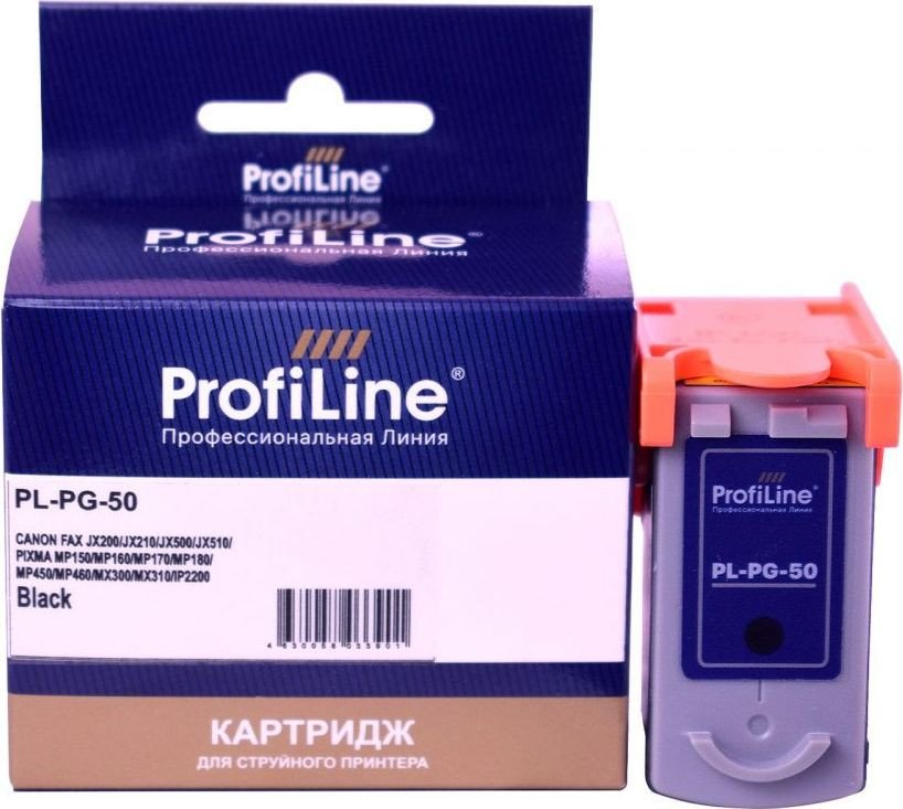 

Картридж ProfiLine PL-PG-50 (аналог Canon PG-50_BK)