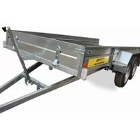 Двухосный прицеп Вектор ЛАВ 81013 двухосный, с высоким бортом (3500х1500х3800)