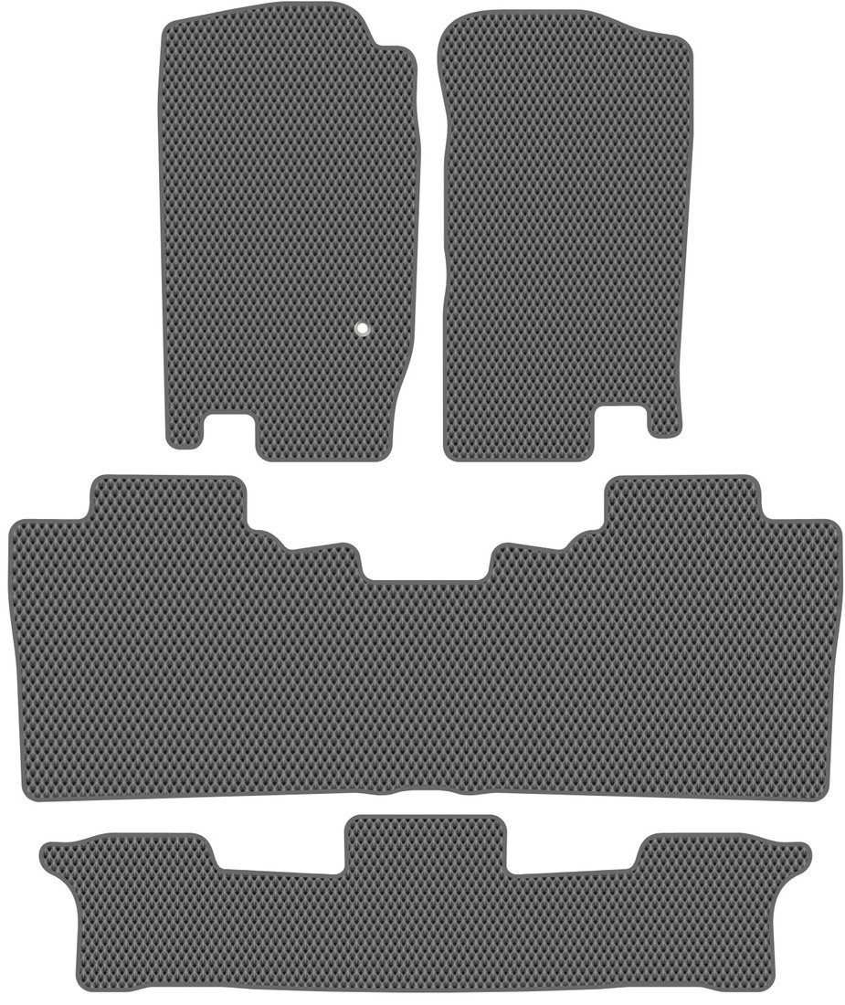 

Комплект ковриков для авто Alicosta Ford Explorer III (suv / U152) +3 ряд 2001 - 2005 (серый, ромб)