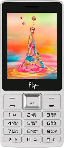 Кнопочный телефон Fly TS112 White