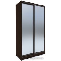 Шкаф-купе Евва 138 VG.05 АЭП ШК.2 02 (венге/зеркало/венге глянец)