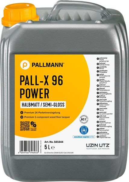 Лак Pallmann Pall-x 96 Power на водной основе 5л (полумат)