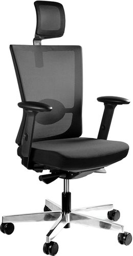 Офисное кресло UNIQUE Forte BL (черный)