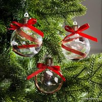 Елочная игрушка Luazon Шары с еловыми шишками 4834898