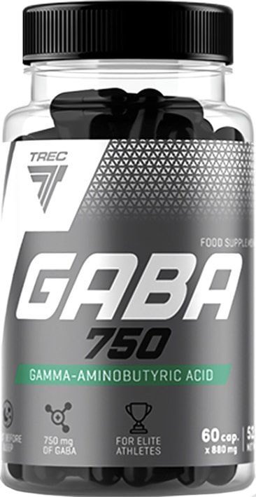 

БАД Trec Nutrition Gaba 750 (60 капсул)