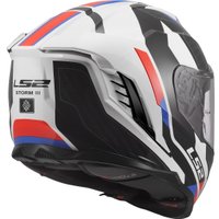 Мотошлем LS2 FF818 Storm III Sporty (M, белый/синий/красный)