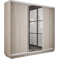 Шкаф-купе Трия Румер-2 СШК 3.180.60-11.13.11 3-х дверный (ясень шимо светлый/ясень шимо светлый/зеркало)