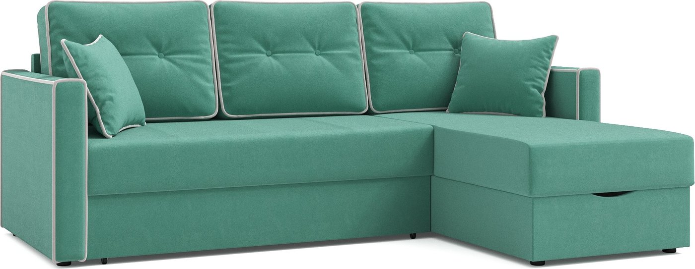 

Угловой диван Mio Tesoro Атлантикс (Velutto 71, сван)