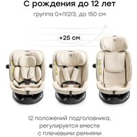 Детское автокресло Happy Baby Kidster isofix (milky)