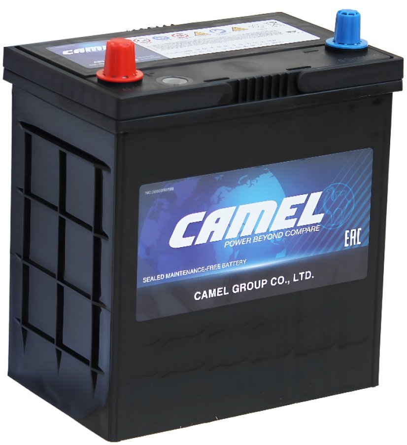 

Автомобильный аккумулятор Camel Asia 45B19R L+ рус (39 А·ч)