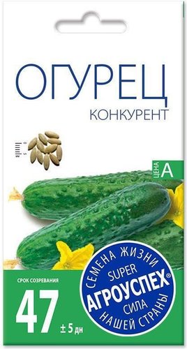 Семена Агроуспех Огурец Конкурент 17642 0.3 г