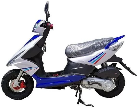 

Скутер Vento Corsa VMC BY49QT-2A (белый/синий)