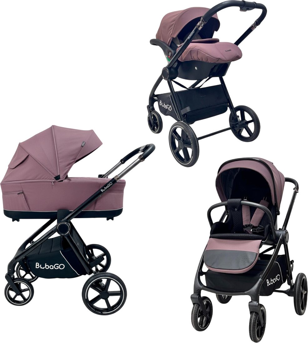 

Универсальная коляска Bubago Niveta (3 в 1, лиловый)