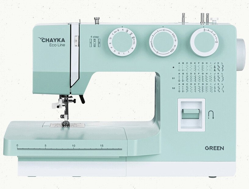 Электромеханическая швейная машина Chayka Green