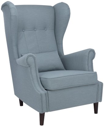 Интерьерное кресло Leset Монтего Melva 72 (рогожка, голубой)