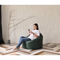 Кресло-мешок Mio Tesoro Poparada XXXL PO-65x85-Z (темно-зеленый) в Витебске