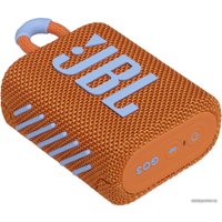 Беспроводная колонка JBL Go 3 (оранжевый)