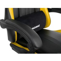 Игровое (геймерское) кресло VMMGame Throne OT-B31Y + силиконовые колеса Castors (золотисто-желтый)