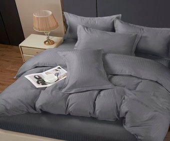 Pandora №8/6 Вид (N) Семейный (микрофибра-страйп, серебристо-серый)