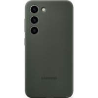 Чехол для телефона Samsung Silicone Case S23 (хаки)