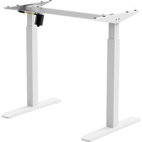 Стол для работы стоя ErgoSmart Electric Desk Prime 1200х650х18 мм (дуб натуральный/белый)