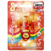 USB Flash Mirex DRAGON RED 8GB (13600-KIDDAR08)