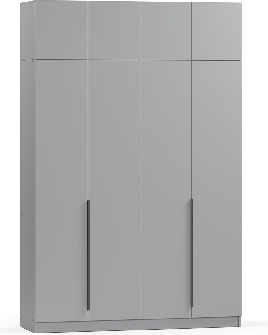 

Шкаф распашной Soma Lord Black 160x240 (серый)