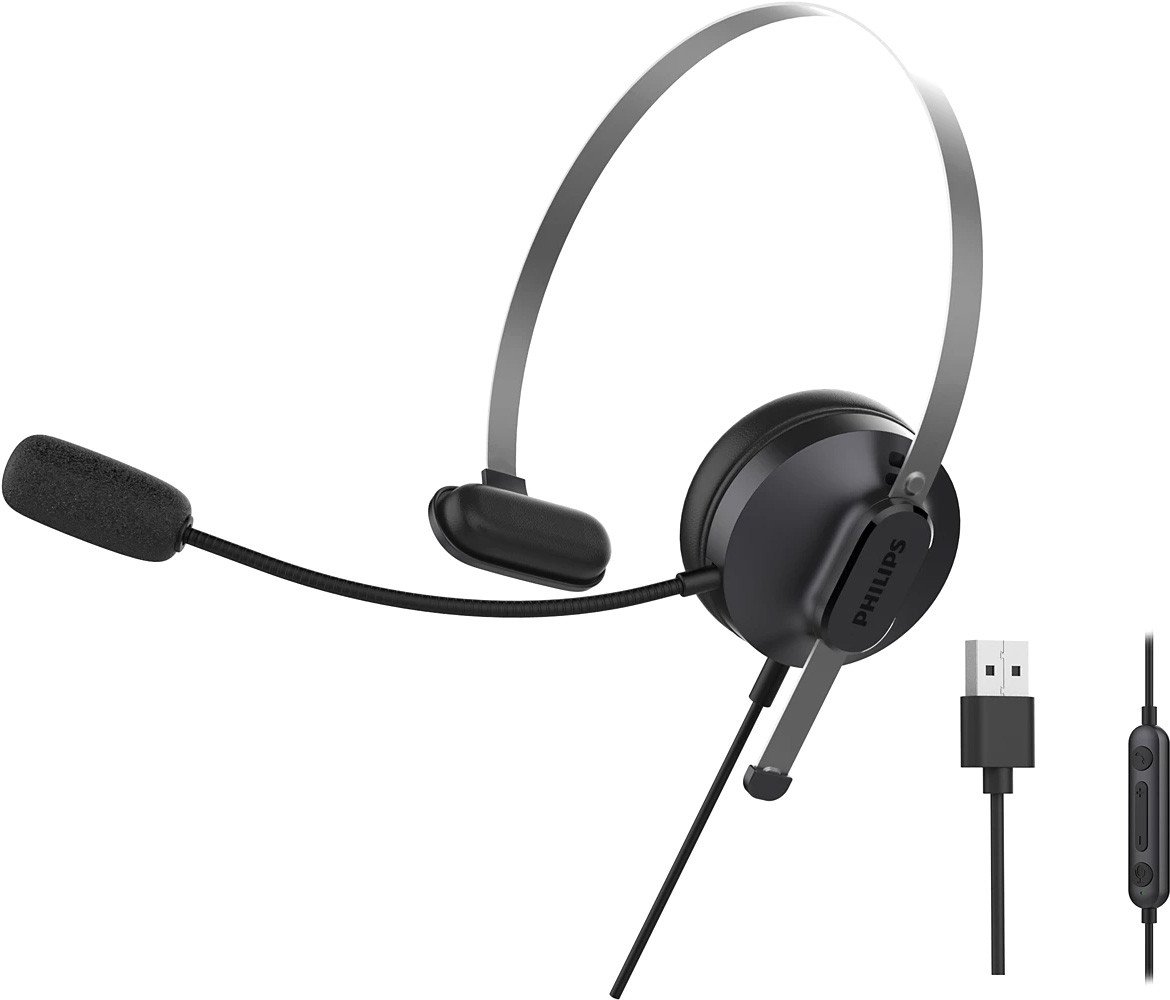 

Офисная гарнитура Philips SHM1028 (черный)