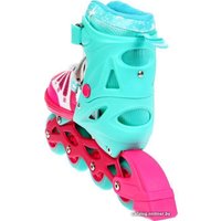 Роликовые коньки Onlitop 9314685 (р. 34-37, мятный/розовый)